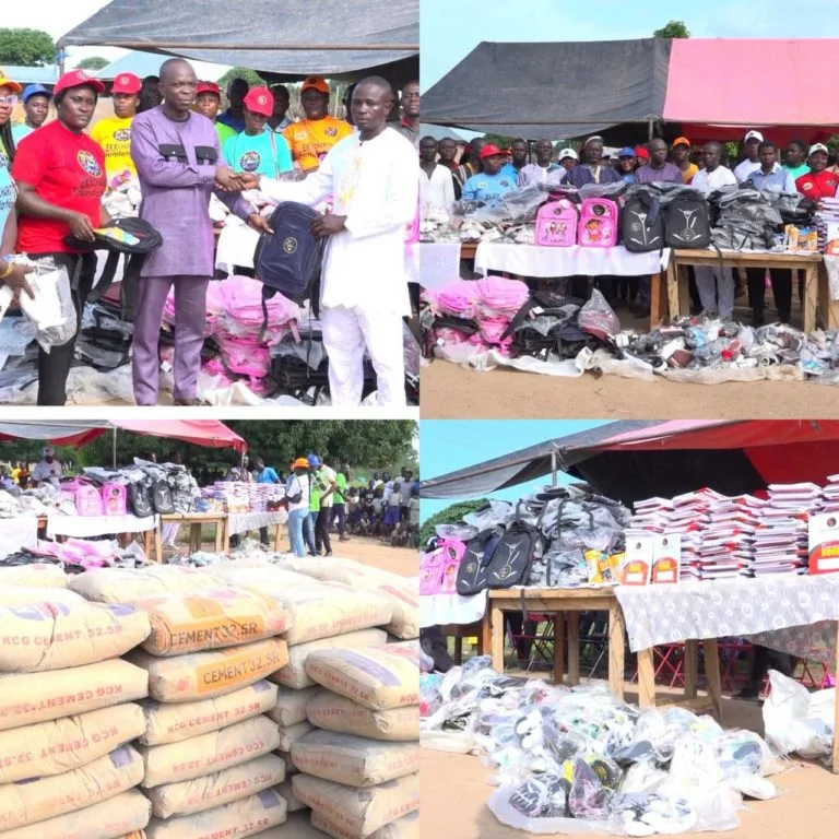 EKK Charity Foundation Donates Supplies To Boost Education In Rural Community.